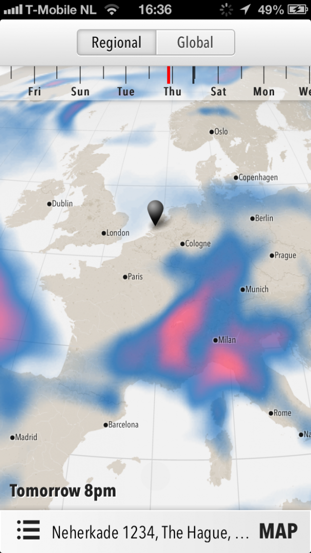 Forecast.io is awesome